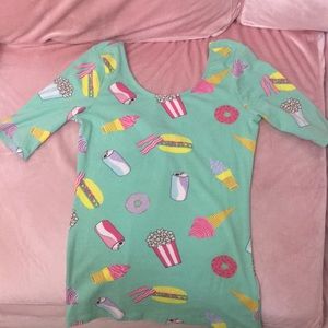 H&M Junk Food Top